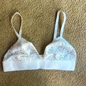 Lively bralette white size large